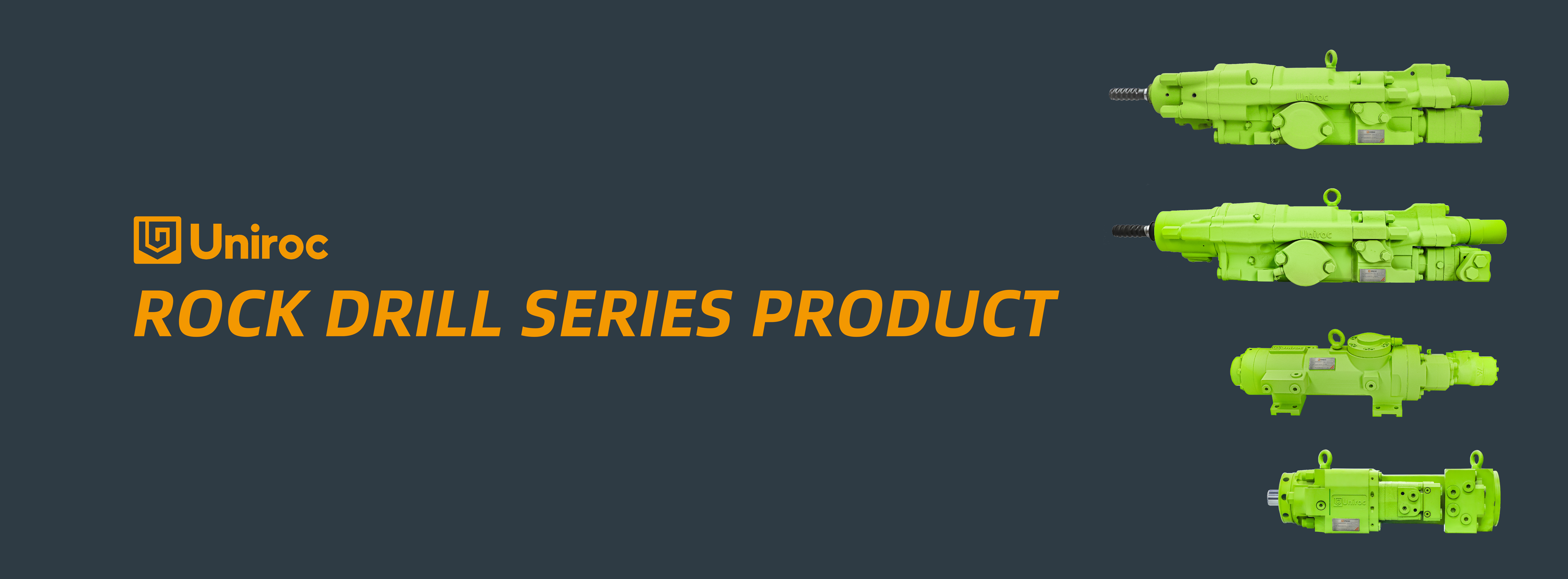 Debajo de la roca dura, toda la potencia desatada: los perforadores de roca Uniroc, la elección de miles de sitios de construcción